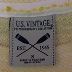 U.S Vintage Yellow and White Sweatshirt Photo 2