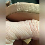 ZARA NWT  Rhinestone Strap Heeled Leather Sandals size 37 6.5 US Photo 11