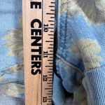 American Eagle Mom‎ Shorts Sunflower Floral Print Denim Shorts 4 Festival Casual Blue Photo 11