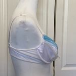 Frederick's of Hollywood c2000s FREDERICK’S OF HOLLYWOOD Bridal White & Blue Tulled Bra 34 Photo 5