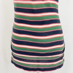 ZARA Multicolor Striped Short Sleeve Crewneck T-Shirt Size Small Photo 11