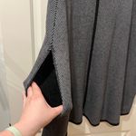 Forever 21  MD Gray and Black Women's poncho Sweater Photo 4