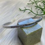 Live dont just exist cuff bangle bracelet Photo 1