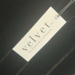 Velvet by Graham & Spencer Frida Black Velvet Wide Leg Pants Photo 7