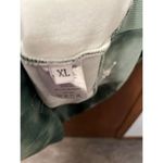 SPARK PAWS VELVET UNISEX GREEN & WHITE VELVET HOODIE Size XL Green Photo 3