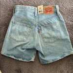 Levi's  Mid Thigh Denim Shorts Photo 3