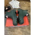 New Women's Original Chelsea Short Rain Boots Hunter Green US Size 7 Photo 5