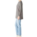 Michael Stars Galvan Sweater Womens Med Gray Wool Cashmere Long Sleeve Boat Neck Photo 11