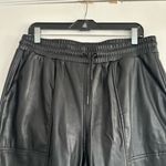 Calvin Klein Jeans Calvin Klein Sz: L Black Faux Leather Pants. Pull On. Flat Front. Patch pockets Photo 9