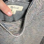 Madewell Women's Rainbow Rib Long Sleeve Textured Turtleneck Mockneck Top Size M Photo 3