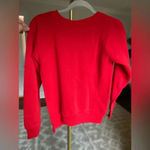 Vintage Teddy Bear Sweatshirt Holiday Christmas Cute Festive Cozycore Nostalgic Red Photo 2