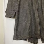 See By Chloe vintage denim button down trench coat jacket Y2K style size US 8 Gray Photo 10