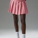 New J. Lindberg Adina Golf Skort Womens XL Strawberry Ice Pink Pleated Stretch Photo 3