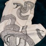 I am gia Snake print White Sweatpants🤍 Photo 4