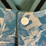 NWT Teal & White Reversible Varsity Jacket by The Hideout Clothing Size Large Photo 10