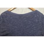 Eileen Fisher Organic Linen Cotton Sweater Purple L/S Boat Neck Women's Large L Photo 3