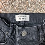 Reformation  Faded Black High Rise Slim Fit Women's Jean.  Size 29 Photo 6