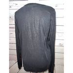 We The Free Small Tunic Shirt Top Sparkle Long Sleeve Tunic Silver Womens Photo 4