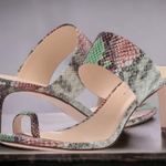 Jessica Simpson NEW Lissah Slip-on Sandal Snake Print Photo 2