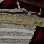 Justin Alexander Wedding Strapless Tulle Pearl Princess Wedding Gown Dress‎ 8945 White Size 8 Photo 10