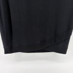 Athleta  Black Sleeveless Modal Criss Cross Dress Medium Soft Stretch Asym Hem Photo 7