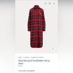 Ralph Lauren Lauren  Plaid Brushed Twill Ballet Sleep Shirt Women’s 2X Photo 1