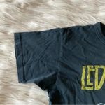 Free People  Black Yellow White Led Zeppelin Fall of Icarus Oversized T-Shirt Photo 51