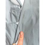 Jil Sander  Light Blue Gray V Neck Button Front Lightweight Jacket Women Size 38 Photo 2