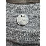 margaret o'leary Wmns  Light Gray Merino Wool Knit Crew Neck Pullover Sweater XS Photo 4