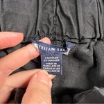 American Eagle Outfitters AEO Charcoal Gray Pull On Soft Cargo Pants Size 0 EUC Photo 4