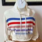 Loft Cream Knit Sweater hoodie Photo 0