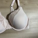 Maidenform  Love the Lift‎ Natural Boost Demi T-Shirt Underwire Beige 36D Bra Photo 4