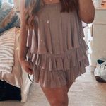 Lizard Thicket Brown Skirt Romper Photo 0