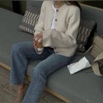 Jenni Kayne Cooper Cardigan Warm Ivory Size Large Photo 8