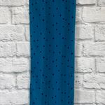 Women’s semi sheer diamond print wrap and tie scarf blue and black OS Multiple Photo 1