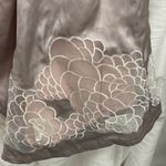 Moschino 100% silk dress with crepe organza flowers xxs Photo 4