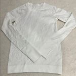 Lululemon  Rest Less Pullover Stratum Overlay White sz small Photo 0