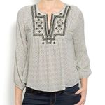 Lucky Brand Lilah Mirror Embroidered Tunic Photo 3
