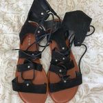 PacSun Black Lace Up Sandals Photo 1