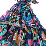 Baltic Born  Bastina Open Back Maxi Dress Floral Print Flowy Bold Size Small NWT Photo 6