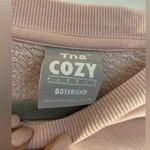 Aritzia TNA Boyfriend crewneck - pink M Photo 1