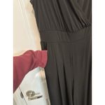 Torrid  Studio Knit‎ Surplice Slinky Tie Back Wide Leg Jumpsuit Size 00 (Size 10) Photo 3