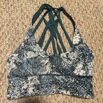 Lululemon  Free To Be Moved Bra Wildwood White Multi / Green Jasper- Size 4 Photo 2