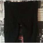 Theory 𝅺euc  cargo pocket skinny pants sz 4 black Photo 3