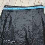 J.Crew  Gwyneth lace-trim slip skirt‎ with sequins Black 10 NWT Photo 6