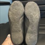 Tory Burch Black Flats with Silver Logo, Size 8 Photo 3