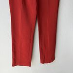 Rosetta Getty Trouser Red Cropped Tapered High Rise Dress Pants Size 10 Photo 5