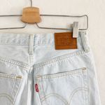 Levi's Levi’s Premium Ribcage Straight Ankle Light Wash High Rise Distressed Jeans Photo 8