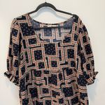 Natural Life  Collette Navy Floral Maxi Dress size L Photo 4