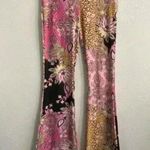 No Boundaries 🆕  Multi-prints Flared Leg Pants S🆕 Photo 2